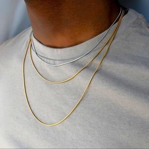 gold filled snake chain